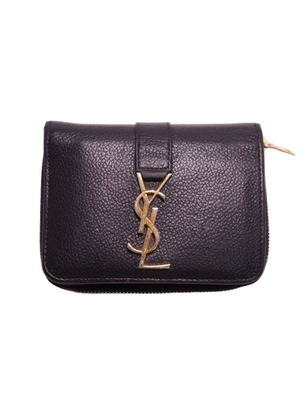 Saint Laurent Leather Bifold Wallet - Picture 1 of 8